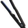 Evalectric 1 inch Blue Tourmaline Black Hair Straightener