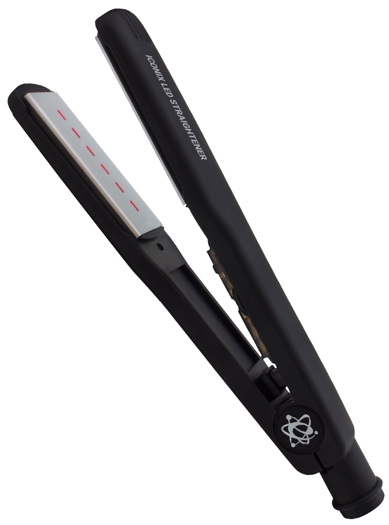 Evalectric LED Straightener Black hair straightener