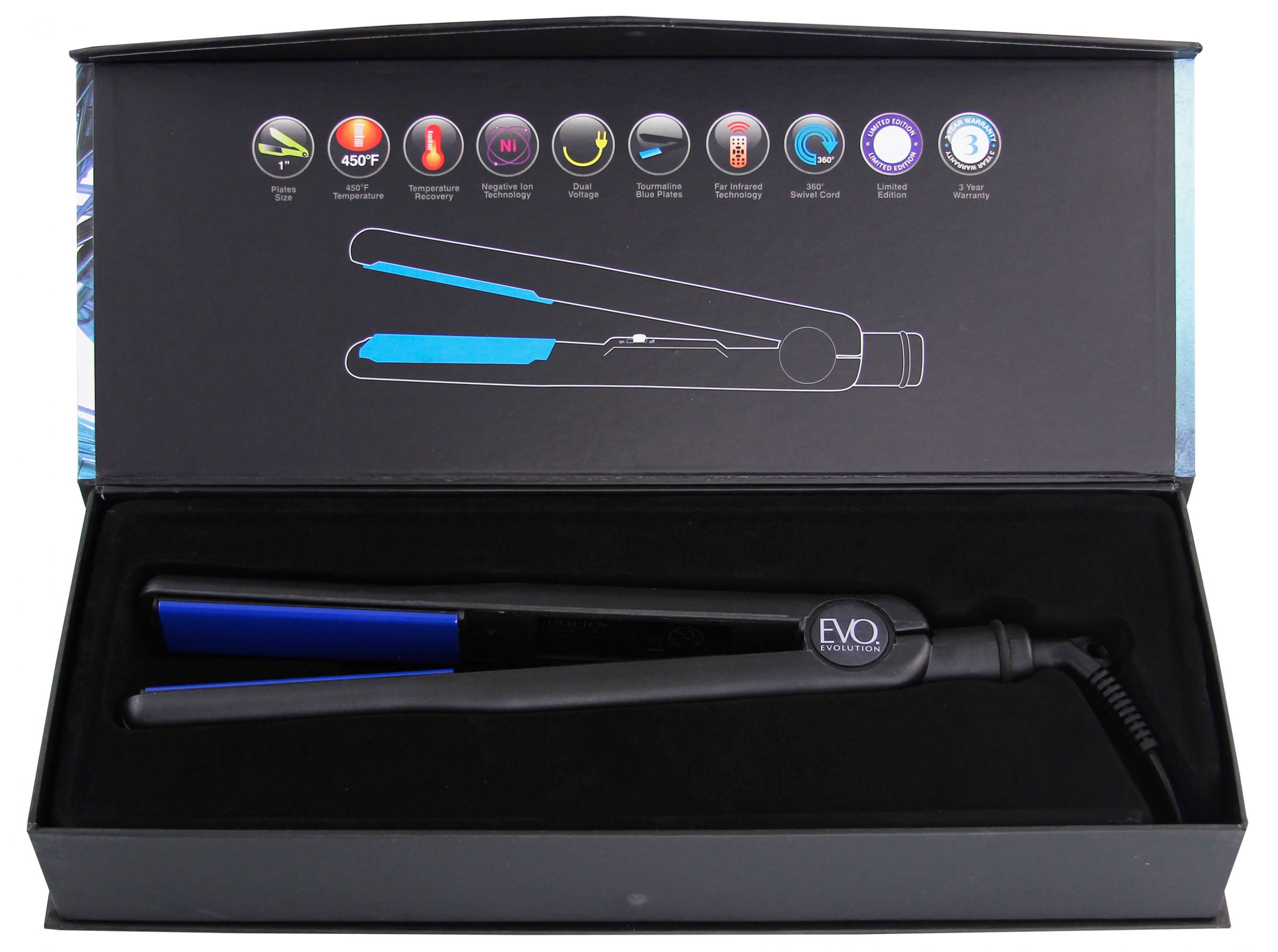 Evalectric flat iron