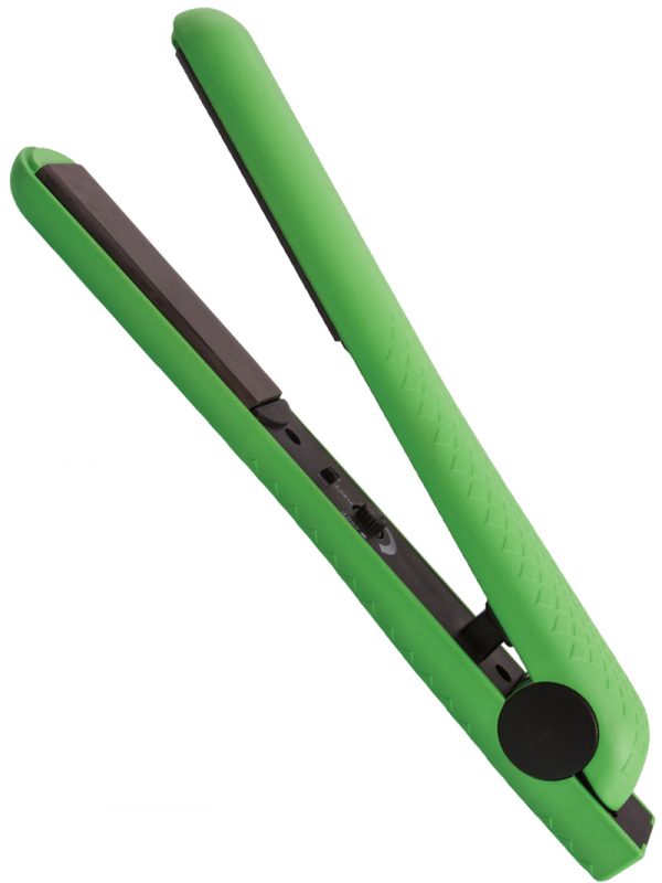 Evalectric classic styler 1.25 lime green hair straightener