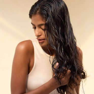 woman beautiful hair
