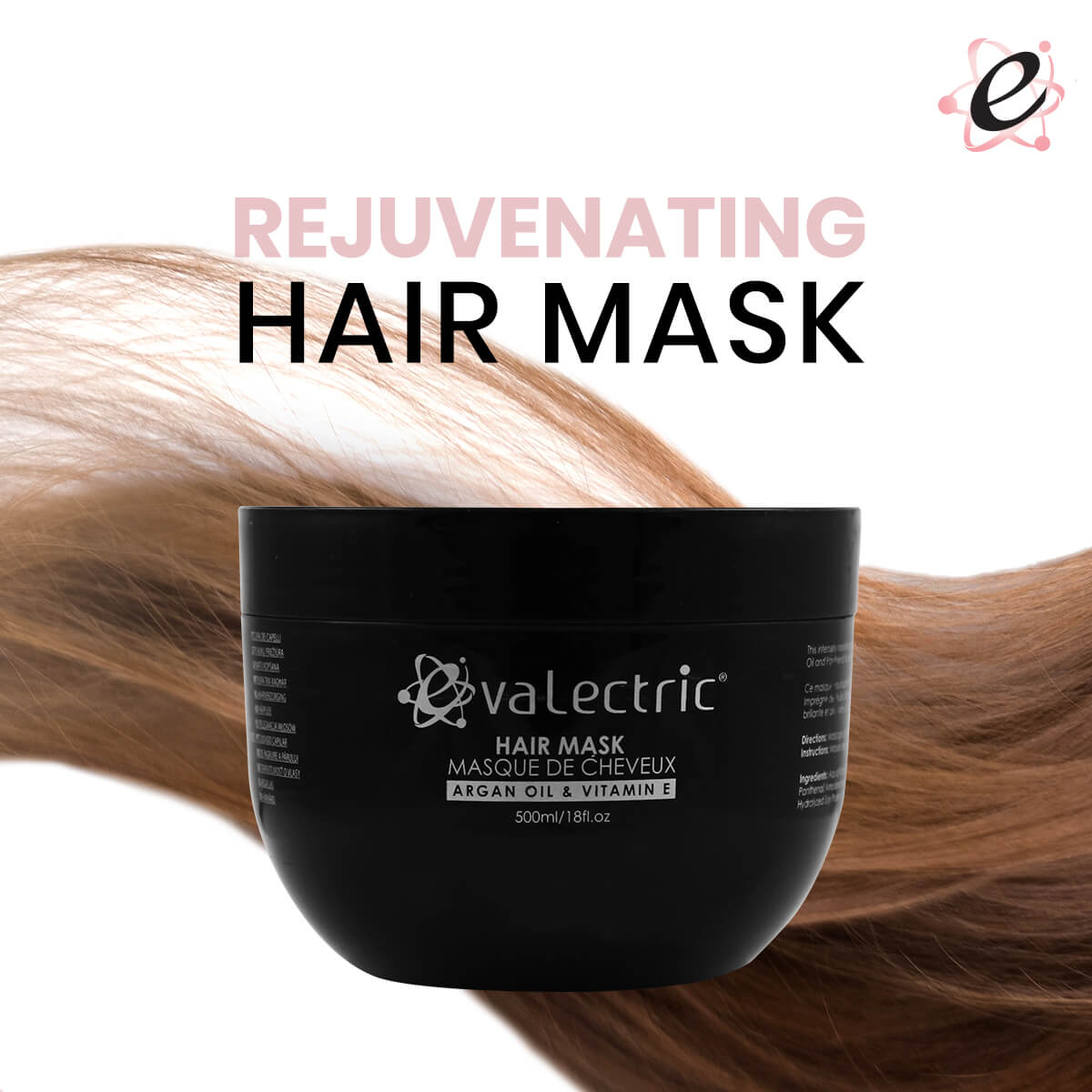 Evalectric hair mask