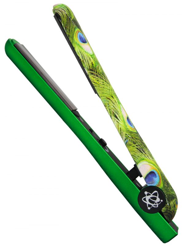 Evalectric Peacock Print Hair Straightener