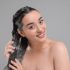 woman washing hair